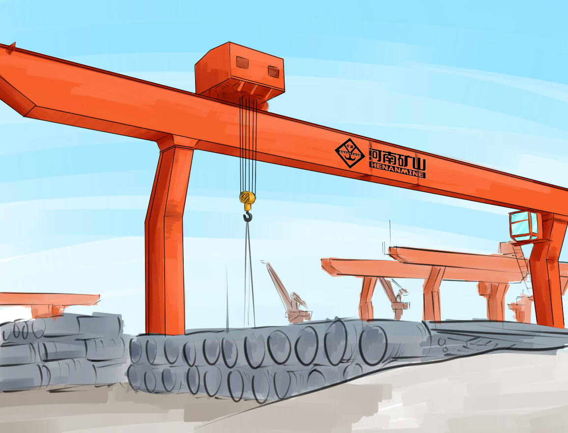 MDG20噸L型門式起重機(jī)