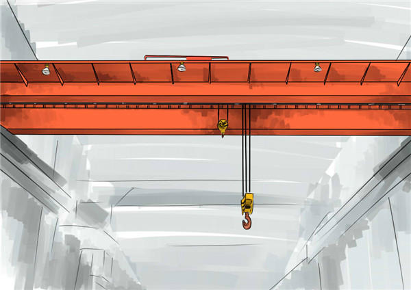QB型5-100噸防爆吊鉤橋式起重機